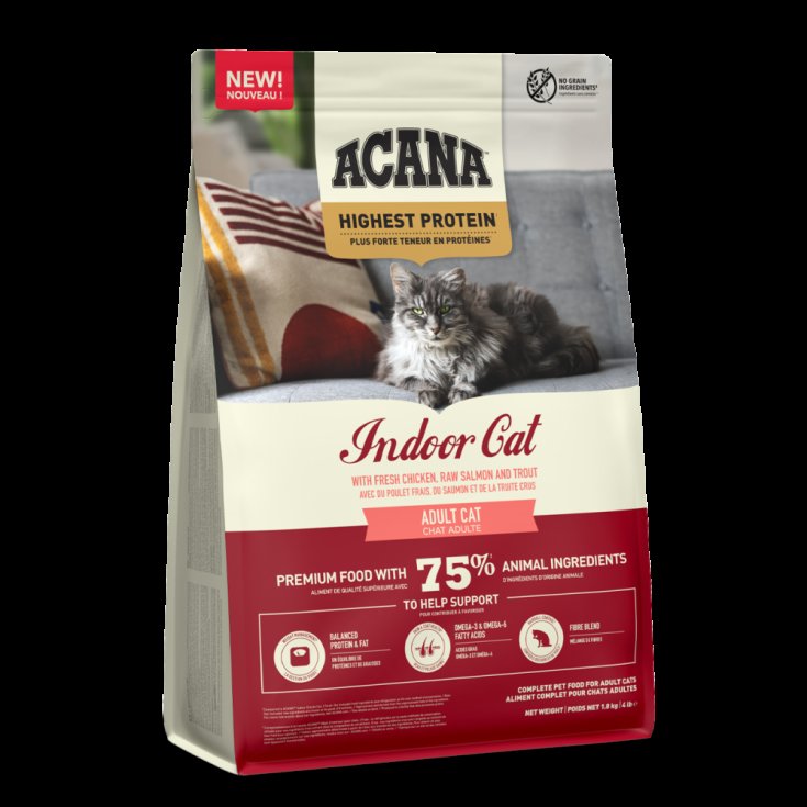 Acana Cat Highest Protein Grain Free Indoor 1,8kg