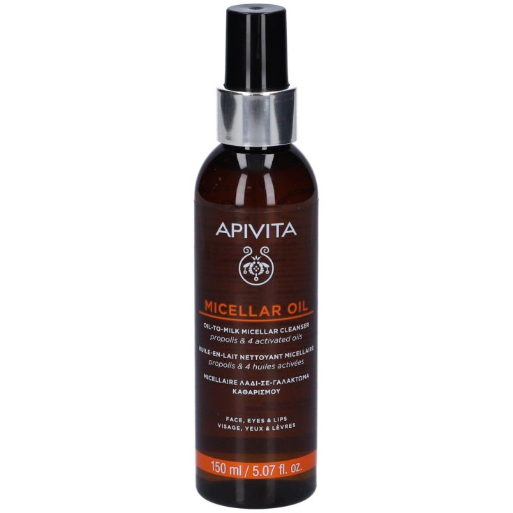 Apivita Micellar Oil Detergente Viso Occhi & Labbra 150ml