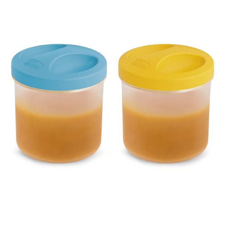 Chicco 2 Contenitori Portapappa 6m+