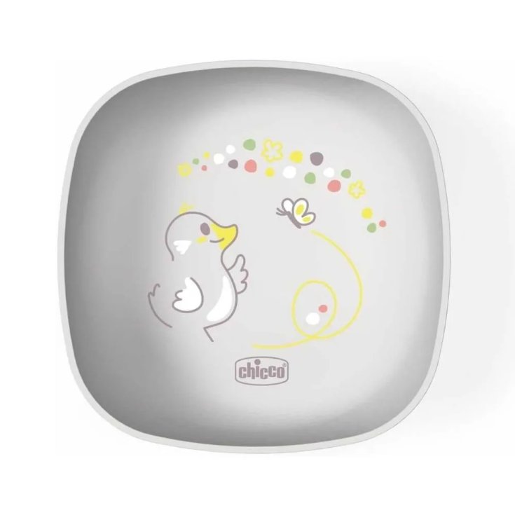 Chicco Ciotola con Coperchio 6m+ colore Grigio, 1 pezzo