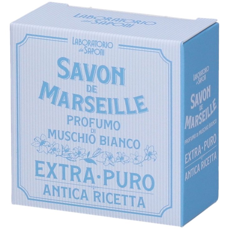 Laboratorio dei Saponi Sapone di Marsiglia Profumo di Muschio Bianco 100G