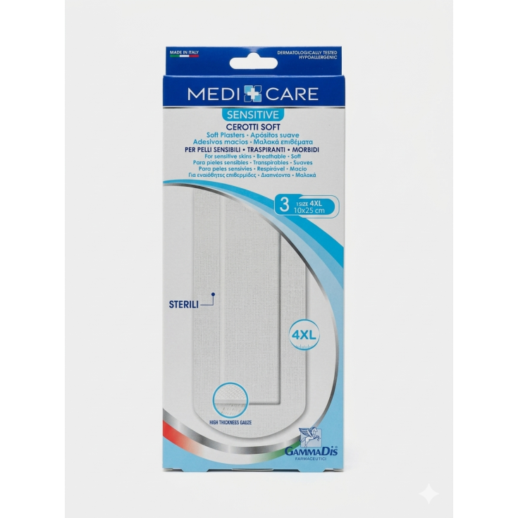Medicare Sensitive Cerotti Soft 10x25cm 3 pezzi