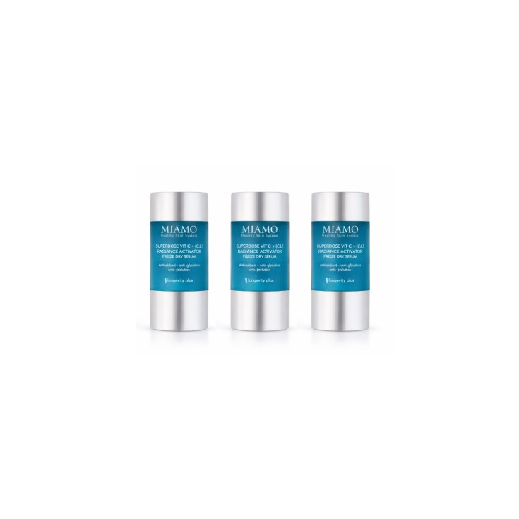 MIAMO Superdose Vitamina C + Radiance Activator Freeze Dry Serum 3x5ml