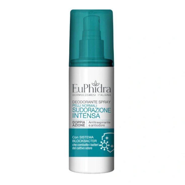 Euphidra Deodorante Spray Gas Sudorazione Intensa 100ml