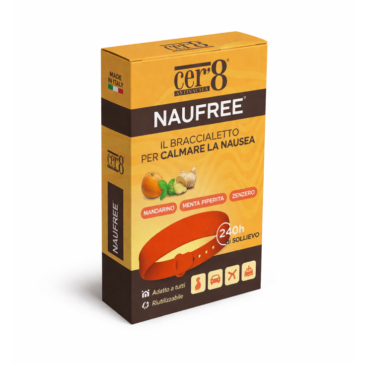 Cer'8 Naufree Braccialetto Diffusore di Oli Essenziali