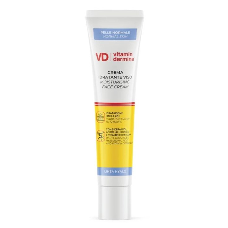  Vitamindermina Hyalo Crema Viso Idratante per Pelle Normale, 40ml
