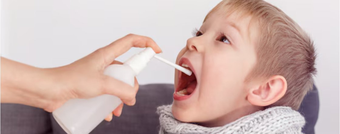 Qual è il migliore spray per la gola per bambini?