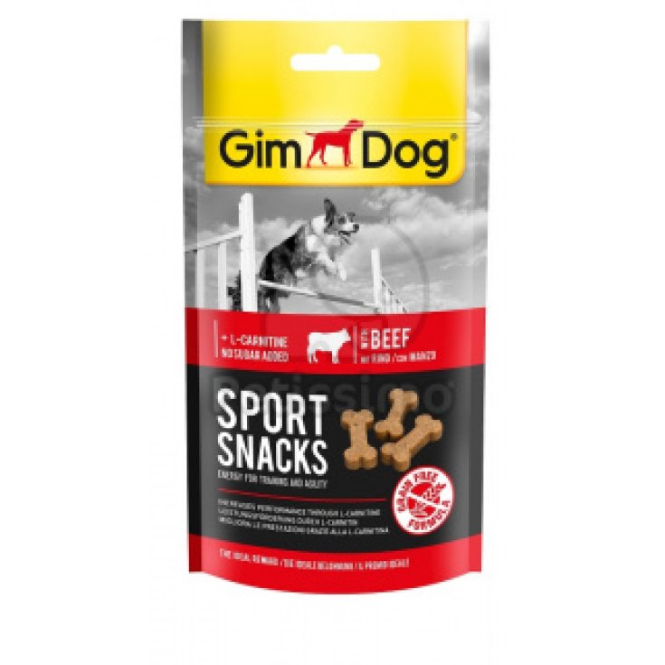 GimDog Sport Snacks Ossicini Grain Free - 60GR - Manzo