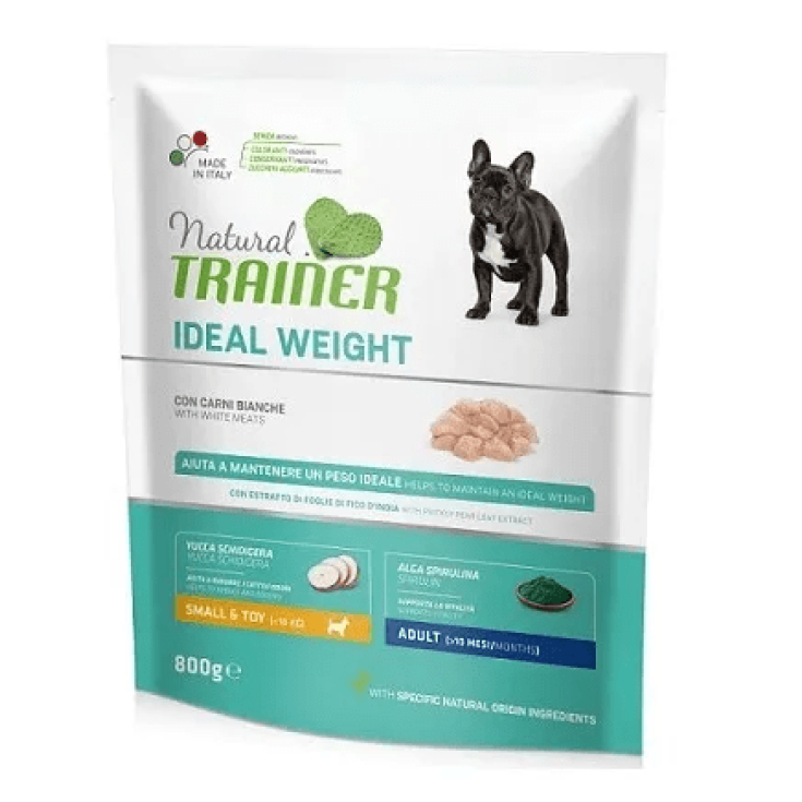 Natural Ideal Weight Care Small & Toy Adult con Carni Bianche - 800GR