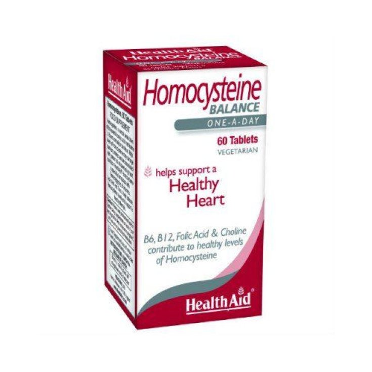 Healthaid Homocysteine Integratore Omocisteina - 60 Compresse