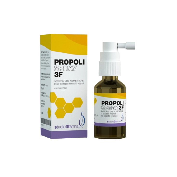 Studio 3 Farma Propoli 3F Soluzione Idroalcolica IAL, 50 ml