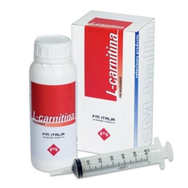 Fm Italia L-Carnitina 500g Integratore per Cavalli Sportivi