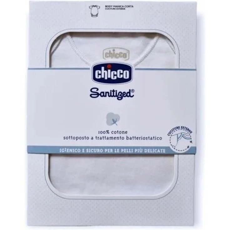 Chicco Body Manica Corta Cotone 100% Taglia 9M