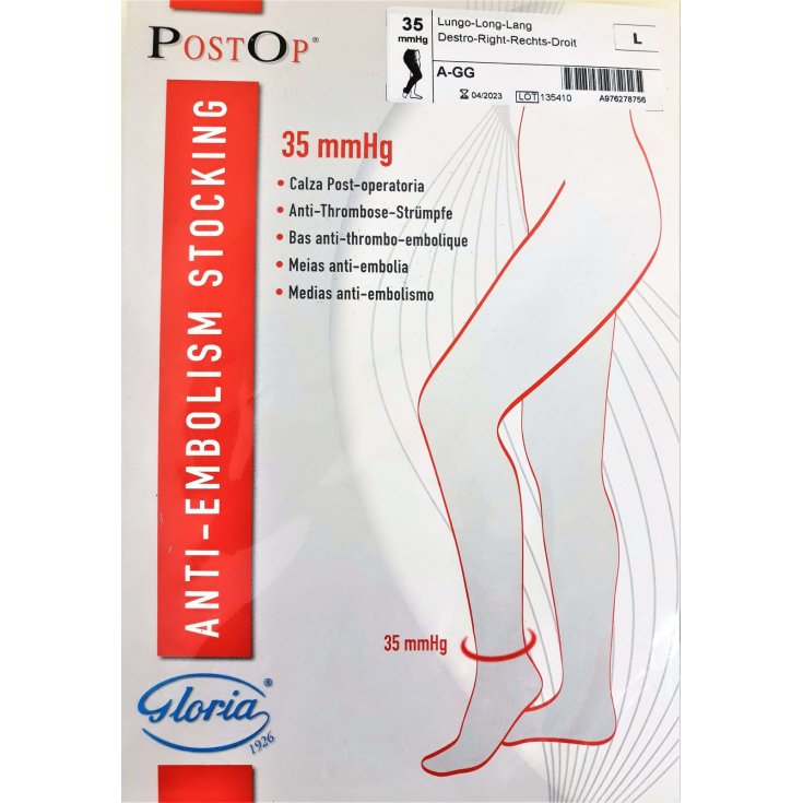 Gloriamed Monocollant Medico Antitrombo DX Lungo 1 Pezzo