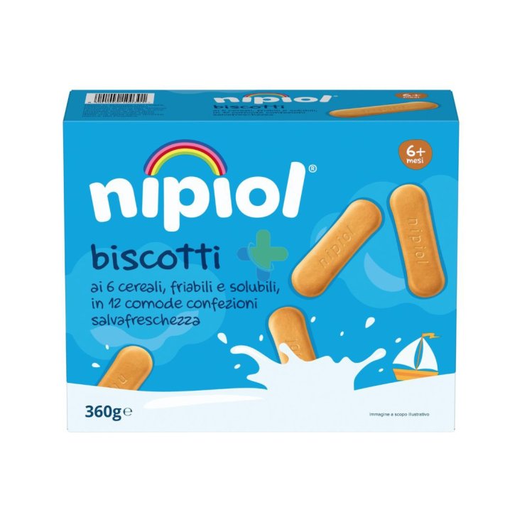 Nipiol Biscottini 6 Cereali 360g