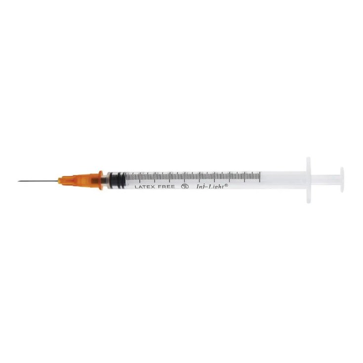 Rays Siringa Tubercolina INJ-LIGHT 1ml, Ago Gauge25 Cono Centrale