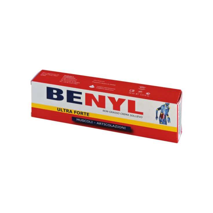 Nyl Laboratories Benyl Crema Ultra Forte per Dolori Muscolari 70 ml