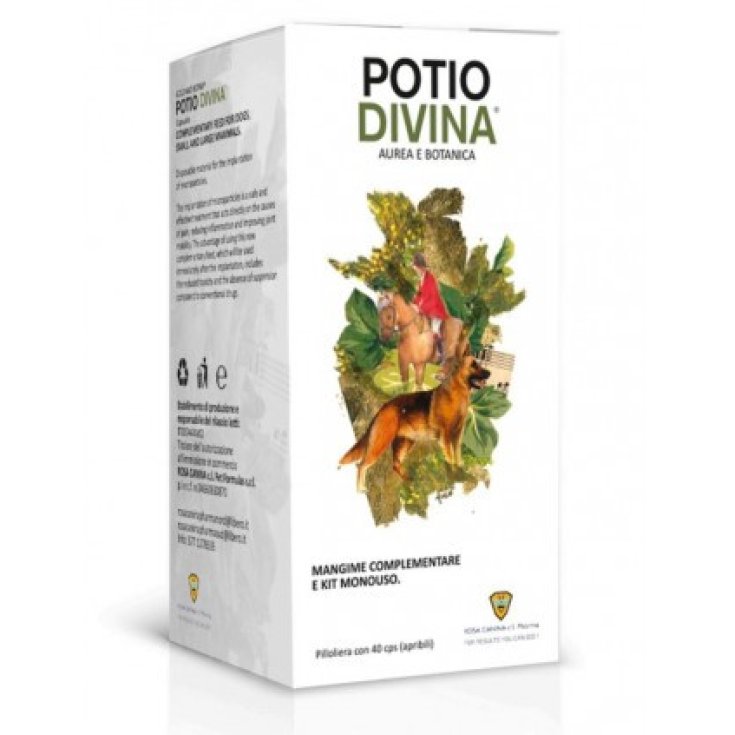 Potio Divina 40 Capsule per Dolori Articolari nei Cani