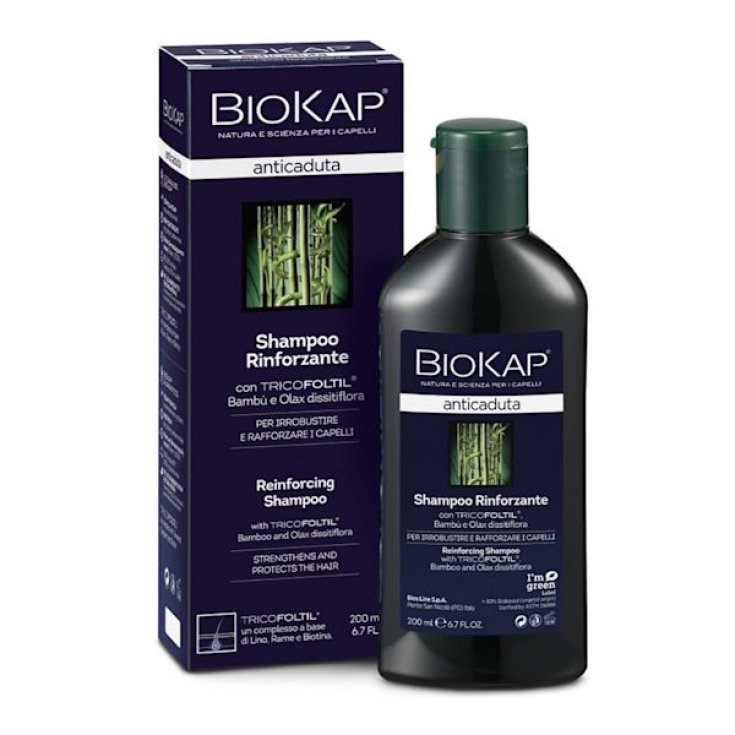 Biokap Shampoo Rinforzante Anticaduta con Tricobiotic 200 ml