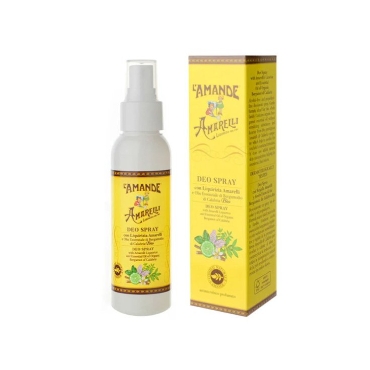 L'amande Marseille Deo Spray Bergamotto e Liquirizia, 100ml