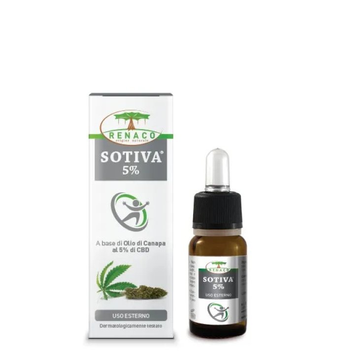 Renaco Sotiva Olio di Canapa 5% Gocce 10ml