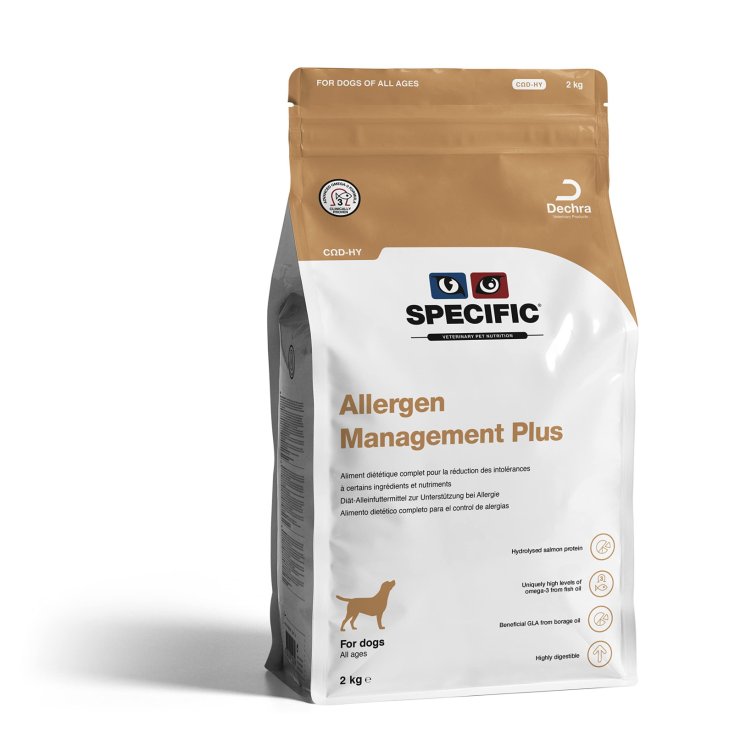 Specific C&Omega;D-HY Allergen Management Plus da 2KG per Cani