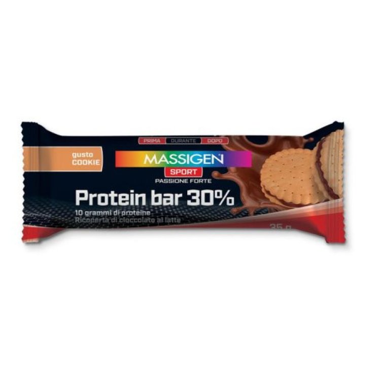 Massigen Sport Protein Bar 30% Cookies 35g
