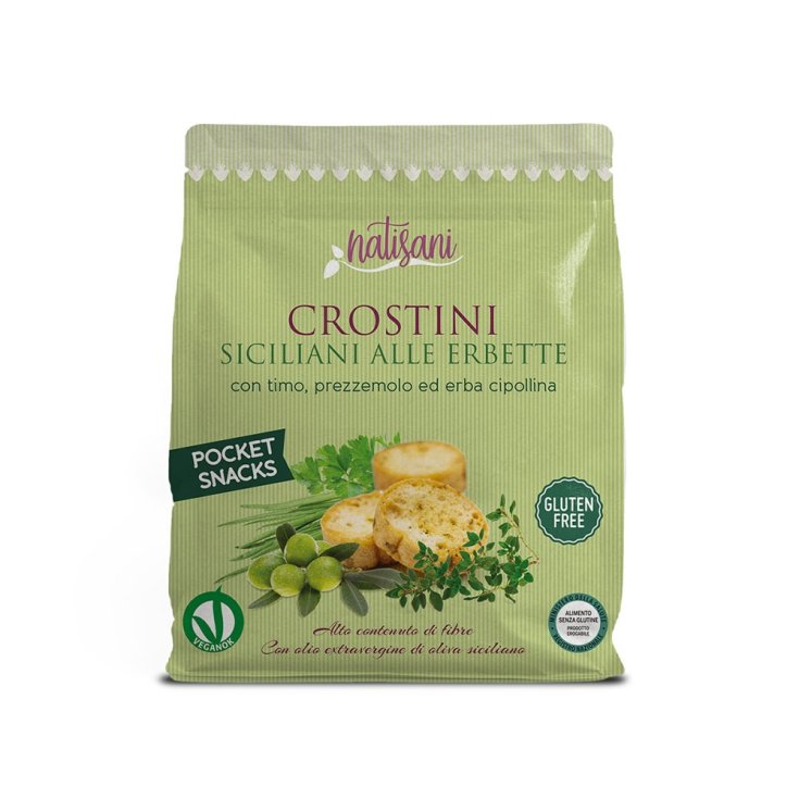 Natisani Crostini Alle Erbette Senza Glutine 50 g