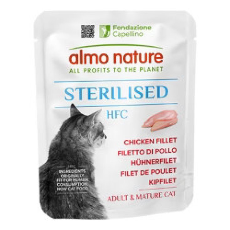 Almo Nature Sterilised Filetto di Pollo per Gatti Adulti 50 g