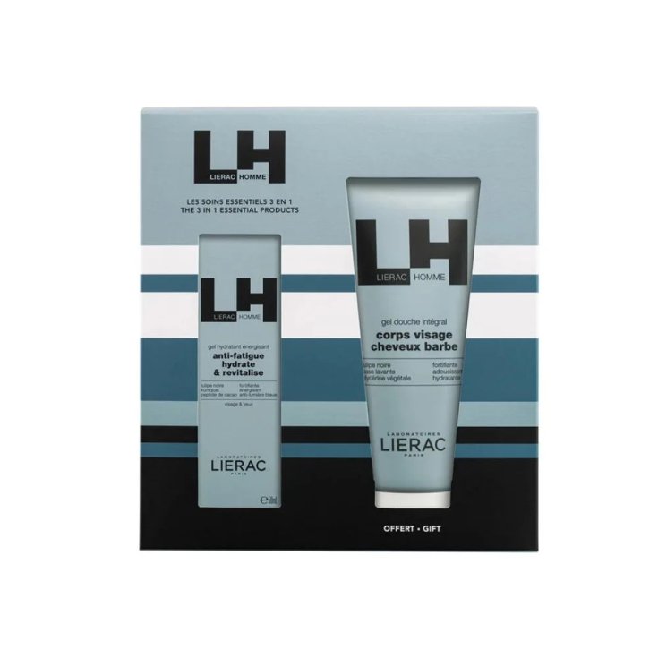 Lierac Homme Set Idratazione: Gel Idratante Energizzante e Gel Doccia