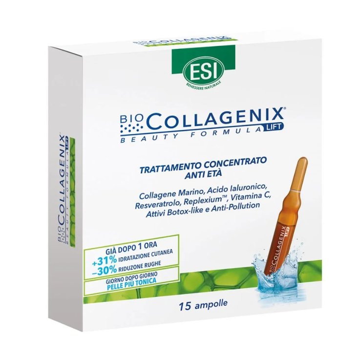 ESI Biocollagenix Trattamento Concentrato Antiet&agrave; 15 Ampolle