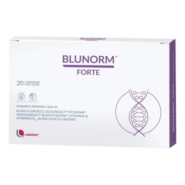 Blunorm Integratore Alimentare Forte 30 Compresse