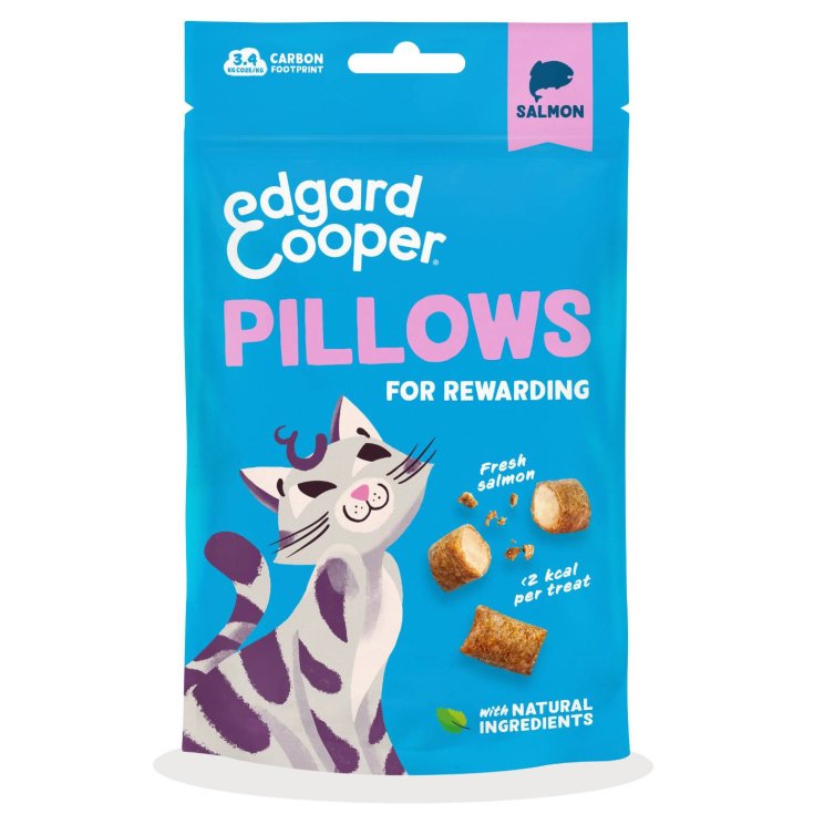Edgard & Cooper Snack Gatto Fagottini Salmone 60 g