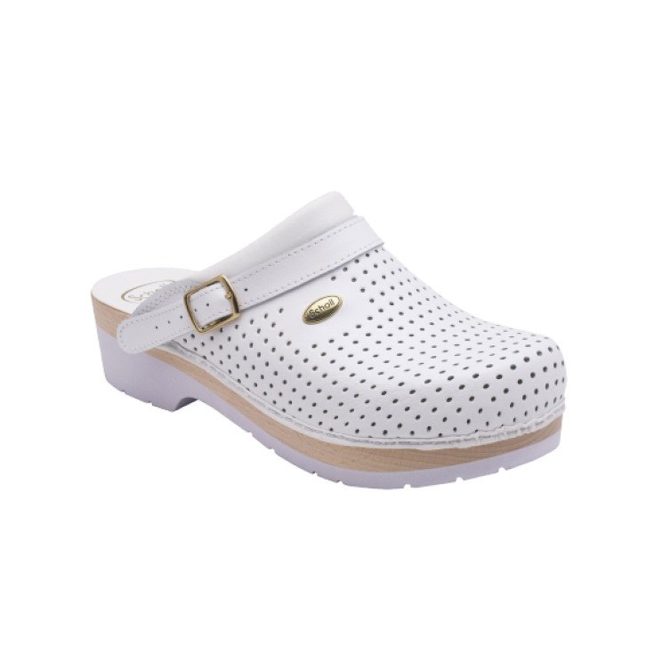 Scholl's Clog Supercomf Bianco