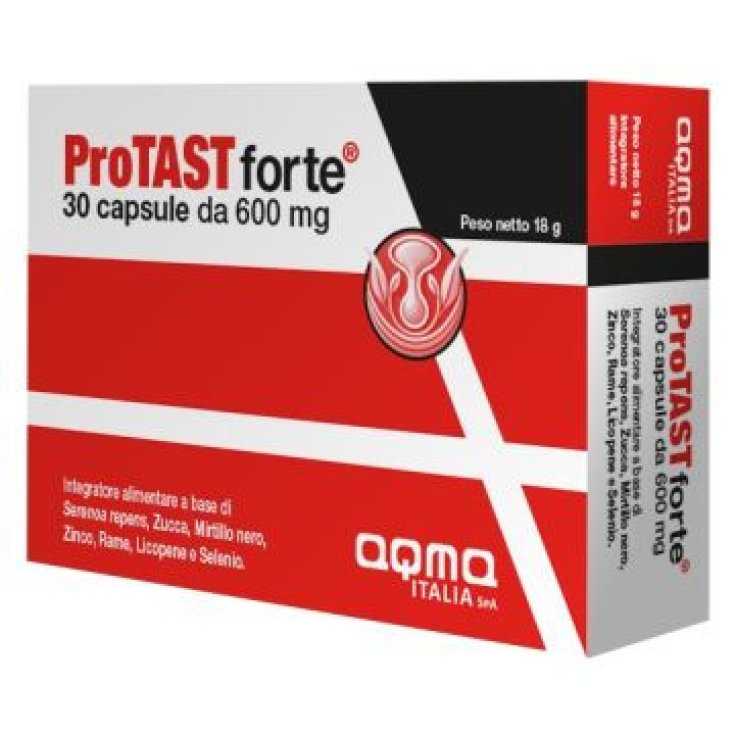 Aqma Protast Forte Integratore Alimentare Prostata - 30 Capsule