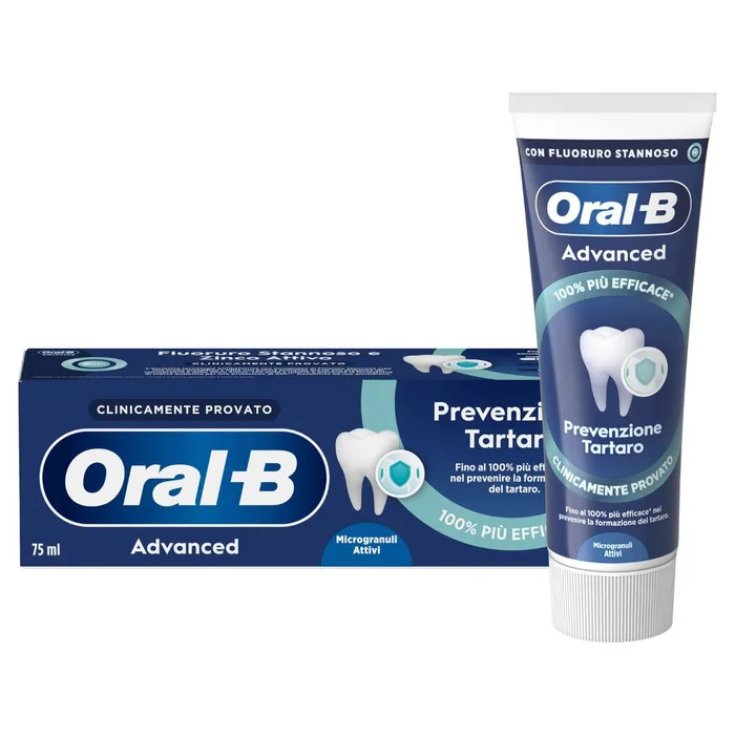 Oral-B Advanced Prevenzione Tartaro Microgranuli Attivi 75 ml