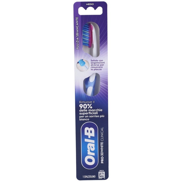 Oral-B Pro-3D White Clinical Pulizia Sbiancante