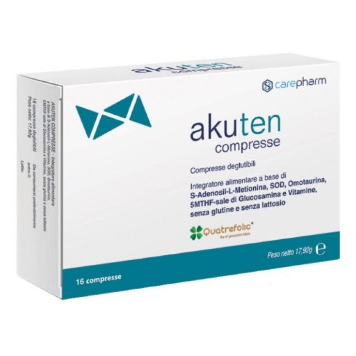 Carepharm Akuten Pro 30 Compresse Masticabili