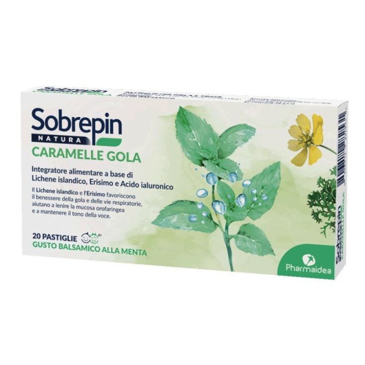 Sobrepin Natura Caramelle per la Gola - 20 Pastiglie