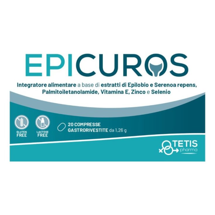 Tetis Pharma Epicuros Integratore per Prostata - 20 Compresse