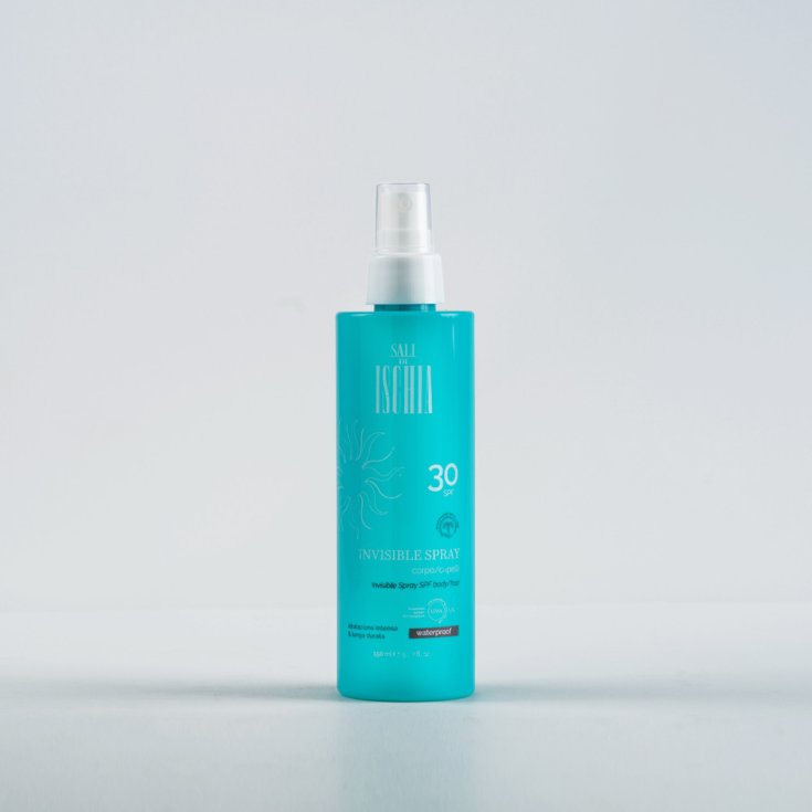 Progre' Srl Sali di Ischia Spray Solare Invisibile SPF 30, 150 ml