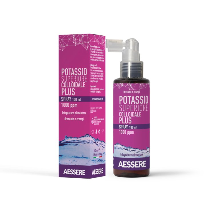 Aessere Potassio Colloidale Plus 1000 ppm Spray 100 ml