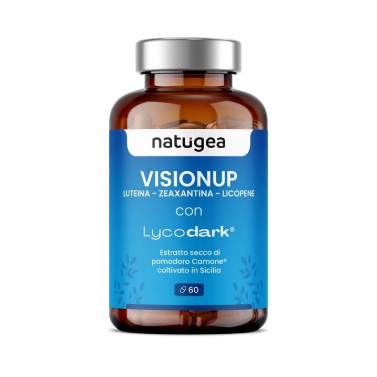 Natugea VisionUp Integratore per la Vista con Luteina e Zeaxantina 60 Compresse