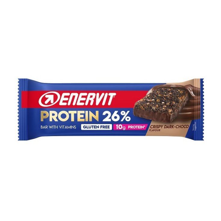 Enervit Sport Protein Bar Crispy Dark Choco 40g