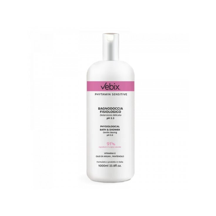 Vebix Phytamin Active Bagnodoccia Fisiologico per Pelle Sensibile