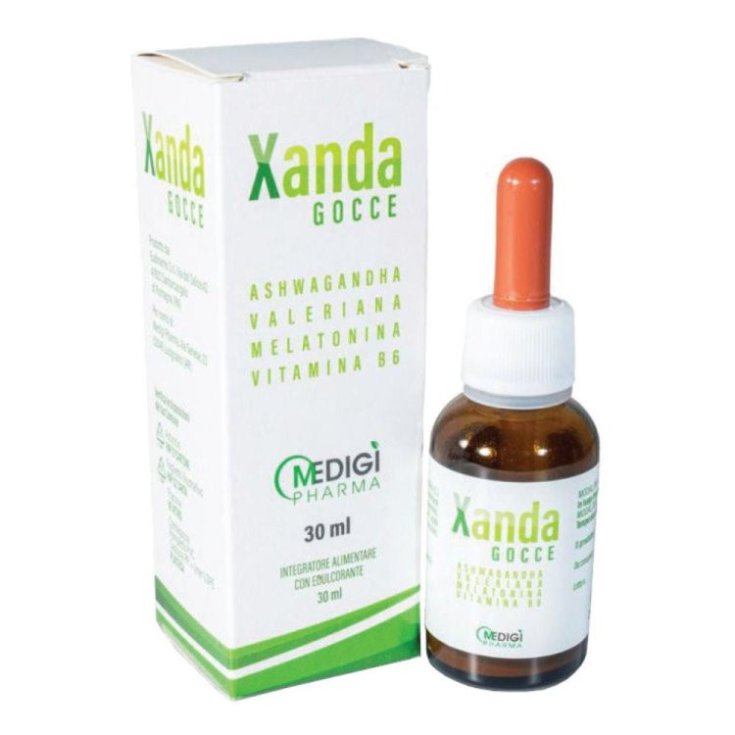 Xanda Gocce per Riposo Notturno con Melatonina, 30ml
