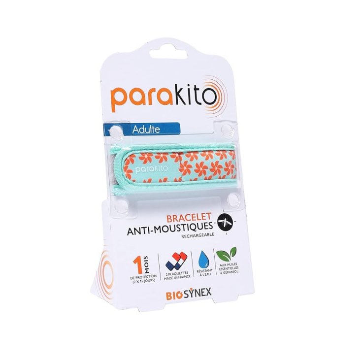Parakito Braccialetto Antizanzare Ricaricabile Adulti Jaws