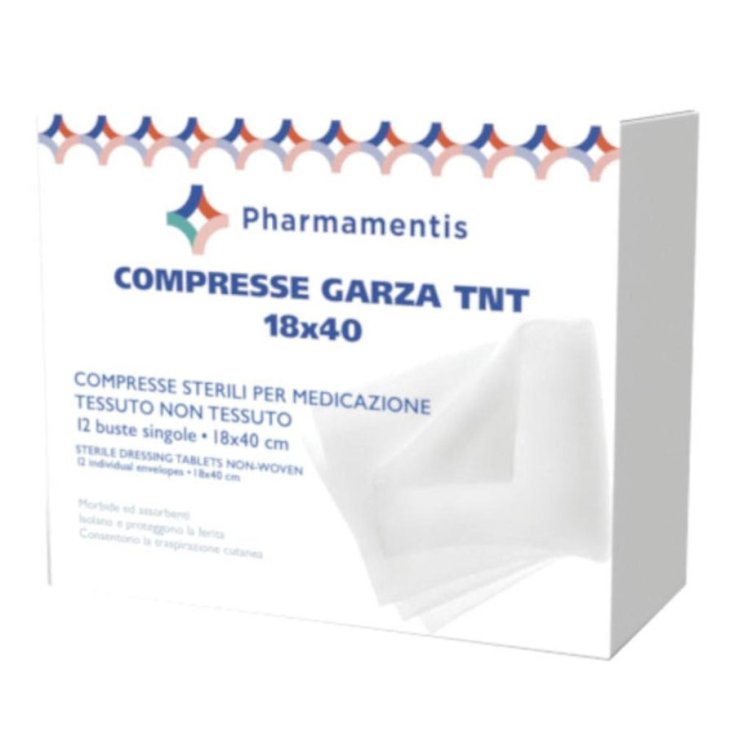 V.i.m. Srl Garza Tnt Sterile 18x40 cm, 12 Pezzi