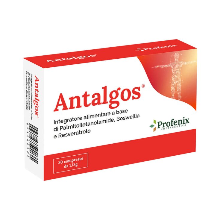 Profenix Antalgos Integratore Antinfiammatorio e Antidolorifico - 30 Compresse