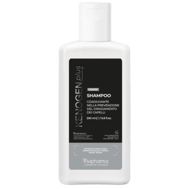 VIVIPHARMA Kenogen Plus Shampoo Uomo 200 ml
